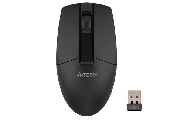 A4Tech G3-330NS Silent Wireless Mouse – Padless V-Track, 1200 DPI, Ergonomic Design