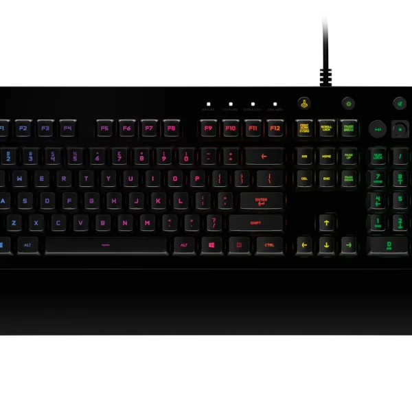 Logitech G213 Wired Gaming Keyboard | RGB Backlighting, Tactile Keys, Dedicated Media Controls