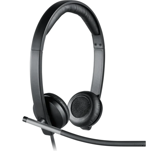Logitech H650e Wired Headset | Stylish Professional Headset with Noise-Canceling Mic | USB Connectivity