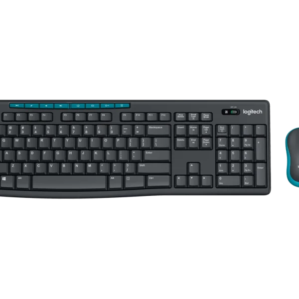 Logitech MK275 Wireless Keyboard and Mouse Combo | Spill-Resistant, Long Battery Life, 10m Range