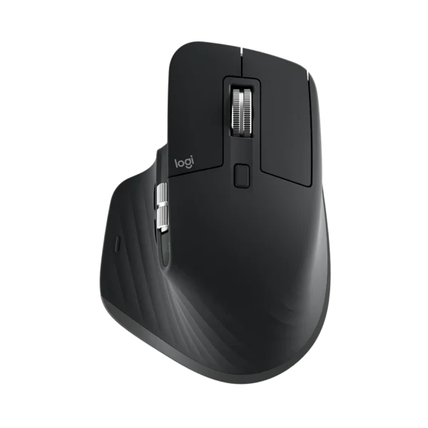 Logitech MX Master 3S Wireless Mouse – Bluetooth & Logi Bolt, Quiet Clicks, 8000 DPI Track-on-Glass Sensor, USB-C Rechargeable