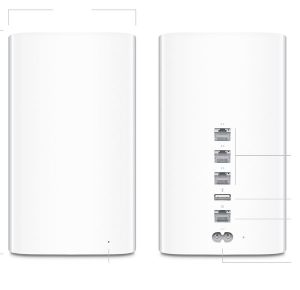 Apple AirPort Time Capsule – 2TB Wireless Backup & 802.11ac Wi-Fi Router (MD032)